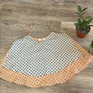 Spaghetti strap tank